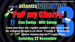 Swingers Club Stoke Fetish Club Stoke Greedy Girls Club Stoke BDSM Events Hot Wives Hotwives at atlantisEVOLUTION Stoke Staffordshire Midlands ST63AP 07971185999